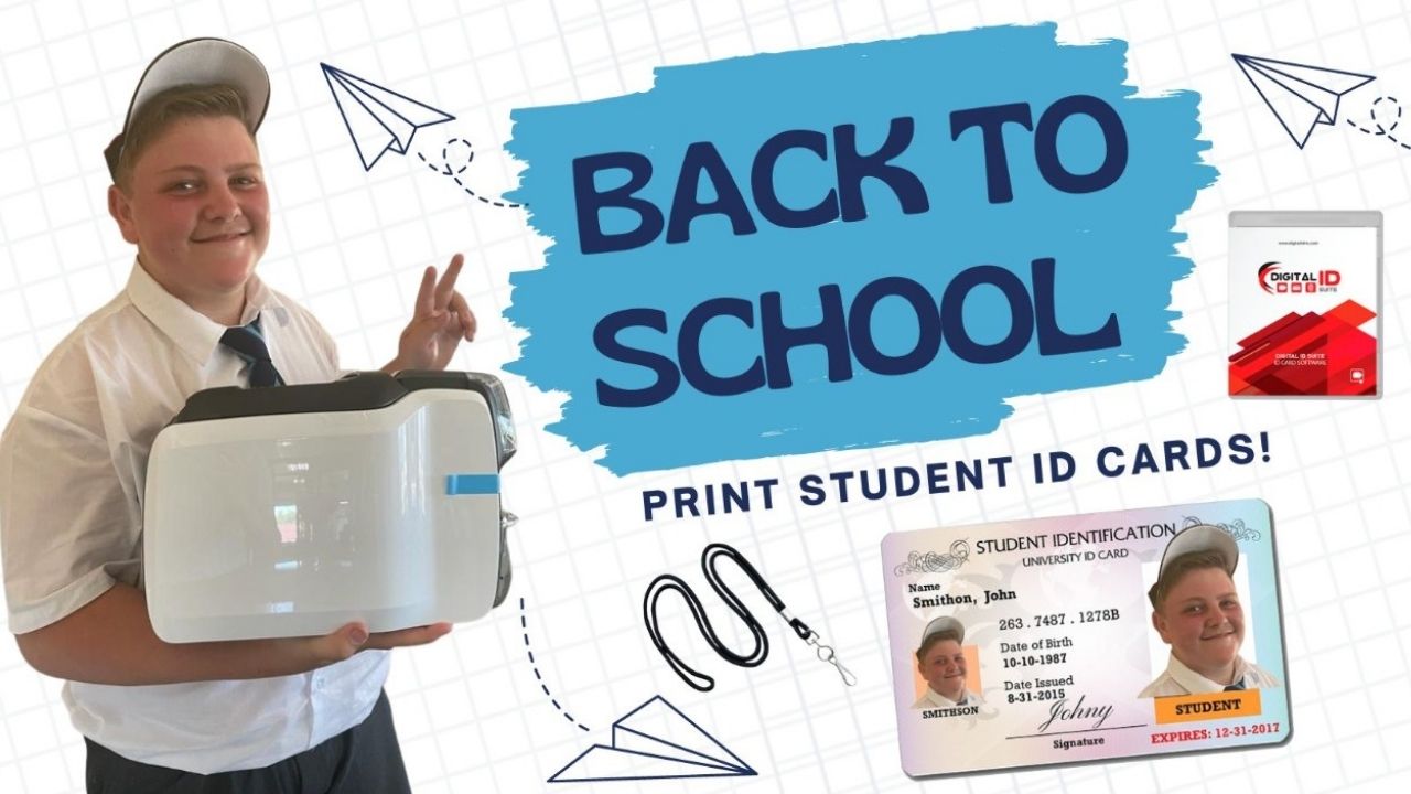 Printing school ID cards with Digital ID Technologies, a case study