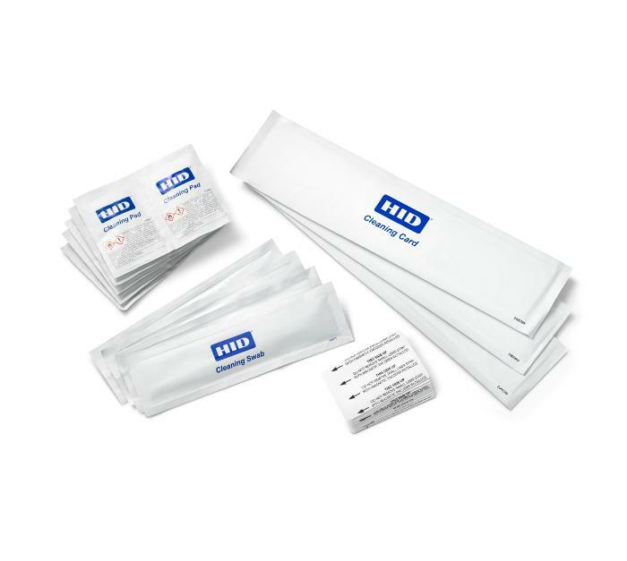 HID FARGO HDP card printer cleaning kit with cleaning cards