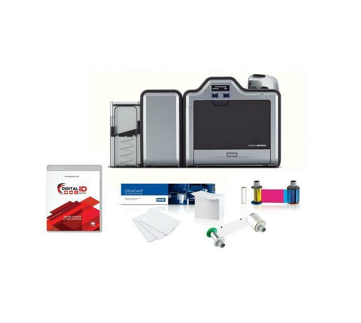HID FARGO HDP5000 dual-sided retransfer ID card printer