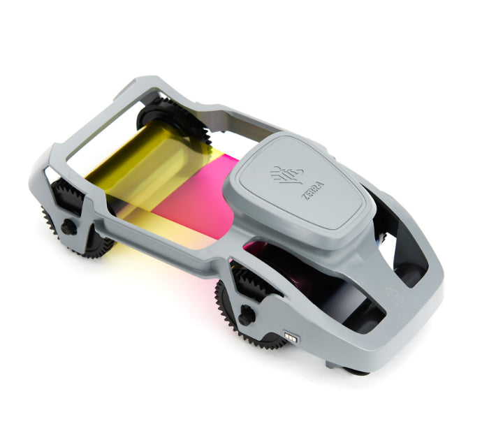Zebra ZC300 YMCKOK full-colour with black panel ribbon, 200 prints