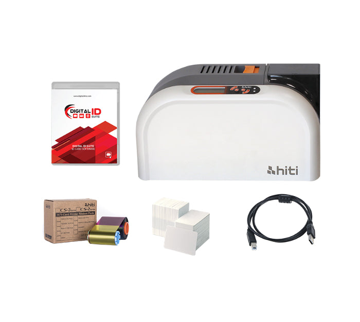 HiTi CS200e single-sided PVC ID card printer