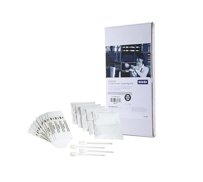HID FARGO DTC card printer cleaning kit with cleaning cards