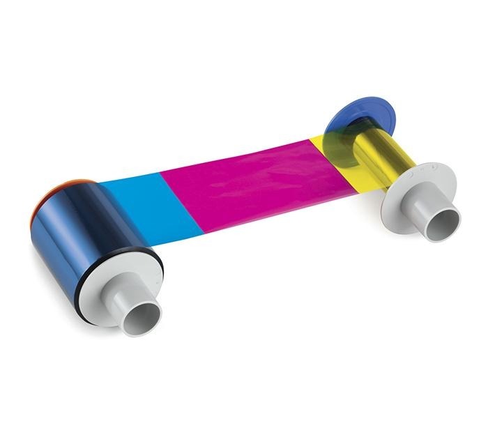 HID FARGO HDP8500 YMCK full-colour ribbon, 500 prints