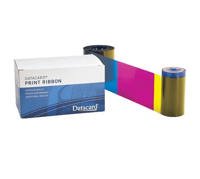 Datacard SD Series 500-print ribbon - detail view