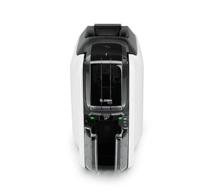 Zebra ZC100 printer - side view