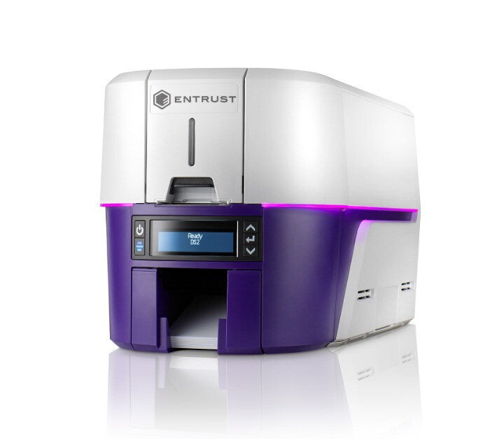 Entrust Sigma DS2 single-sided printer - front panel