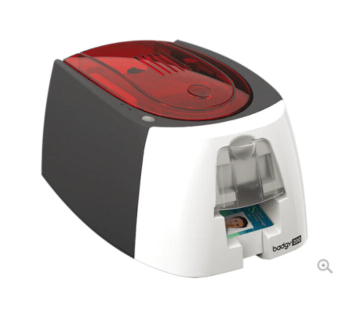 Evolis Badgy 200 printer - rear view