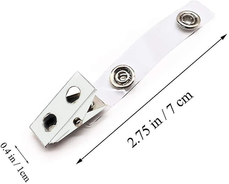 Access card badge strap clips - detail view 4