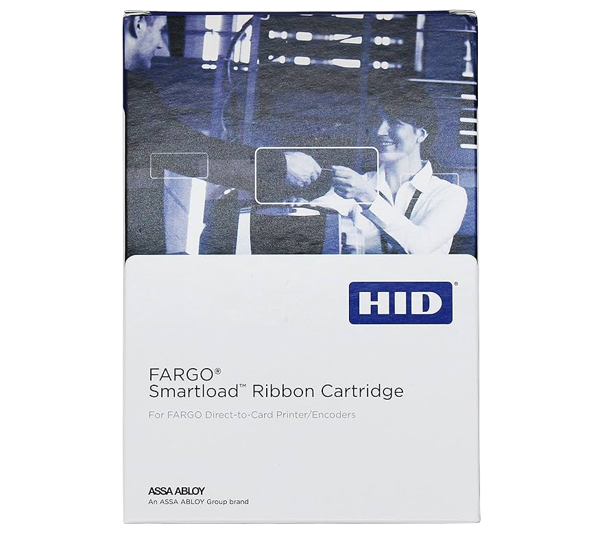 HID FARGO DTC1250e YMCKOK ribbon - cartridge close-up