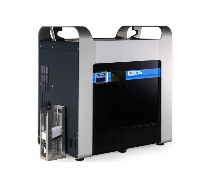 IXLA ID5 laser engraving card printer for high-volume secure card personalization