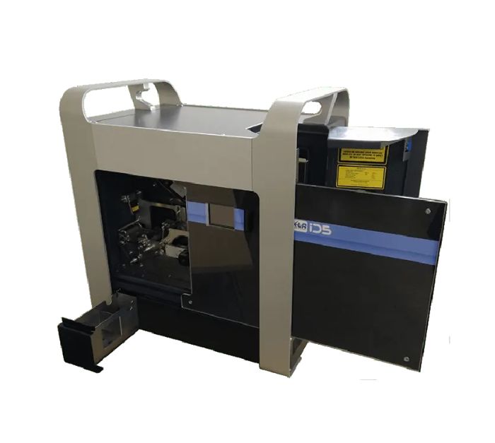 IXLA ID5 laser engraving system - rear view