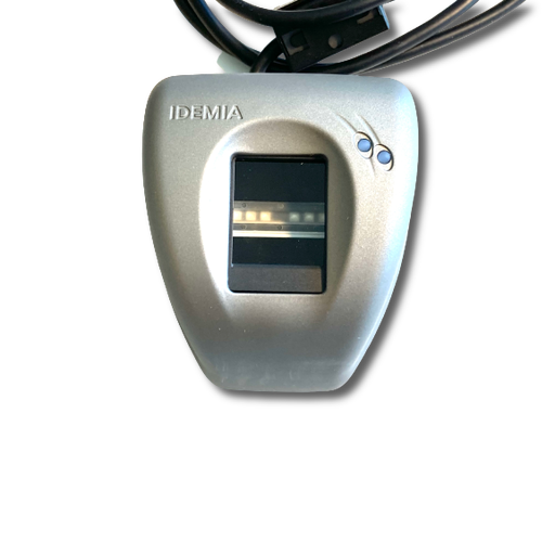 IDEMIA MSO 330 fingerprint reader - top view