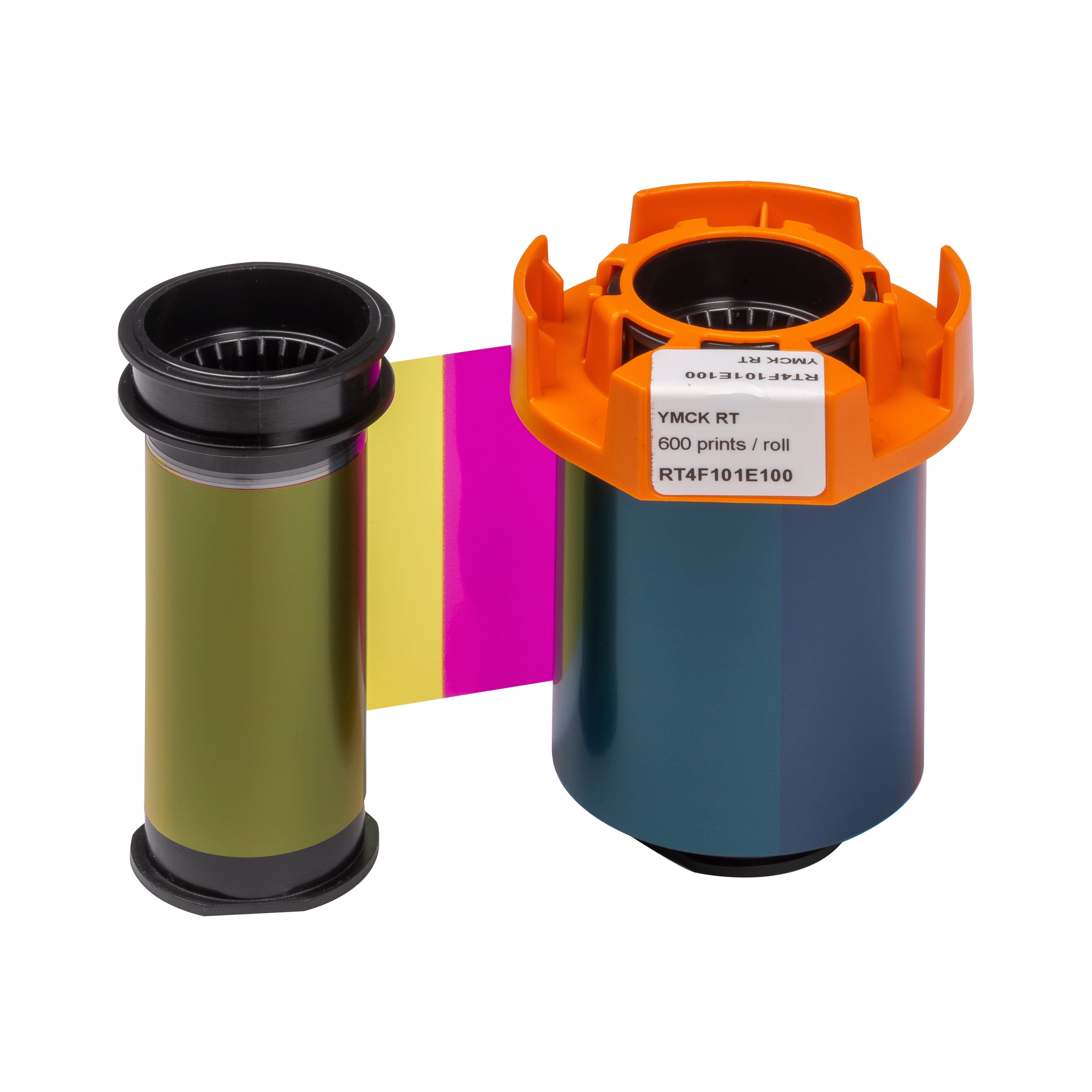 Evolis Agilia YMCK retransfer full-colour ribbon, 600 prints