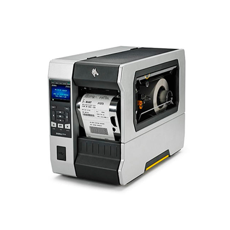 Zebra ZT610 industrial printer - media loading detail