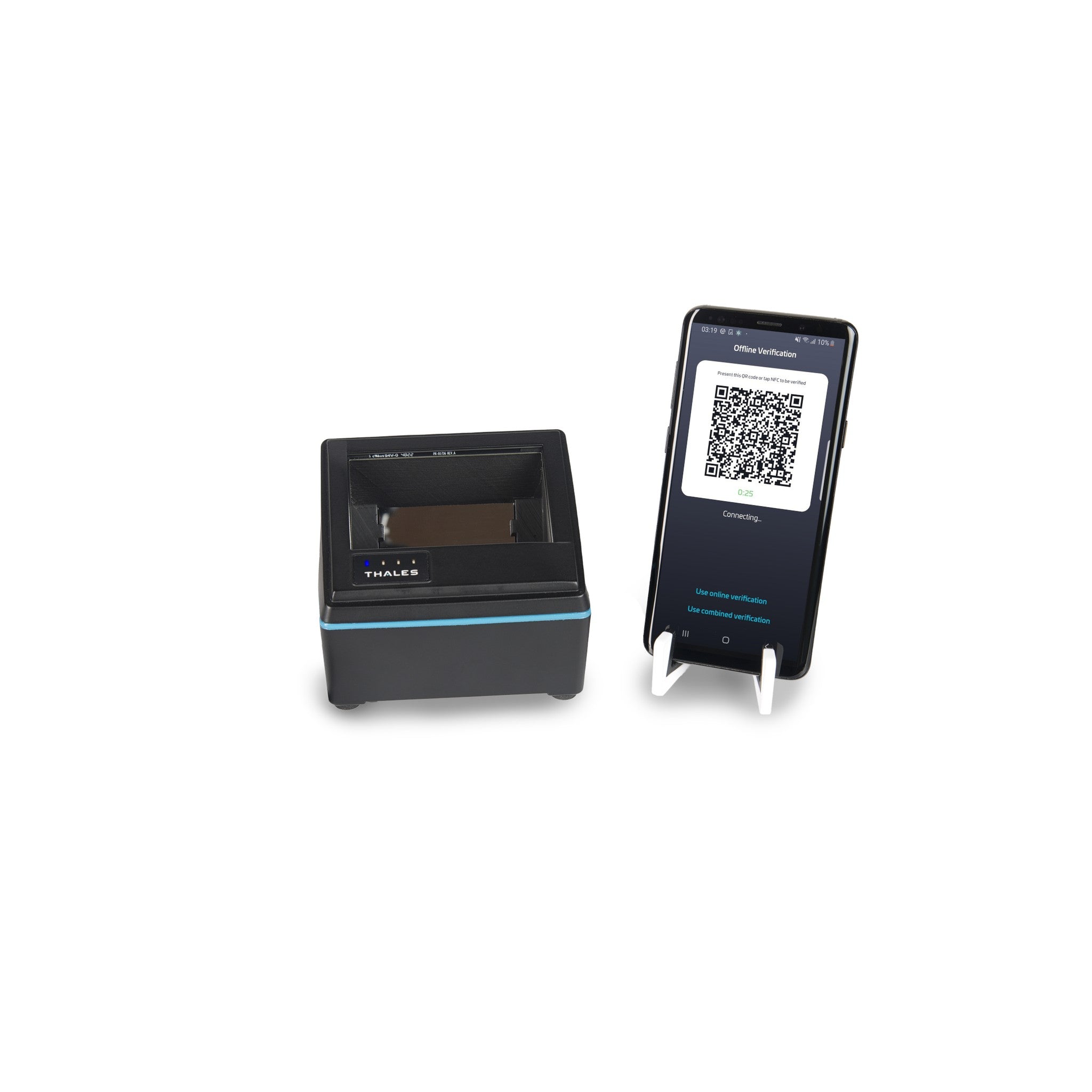 Thales CR2000 identity card reader for counters