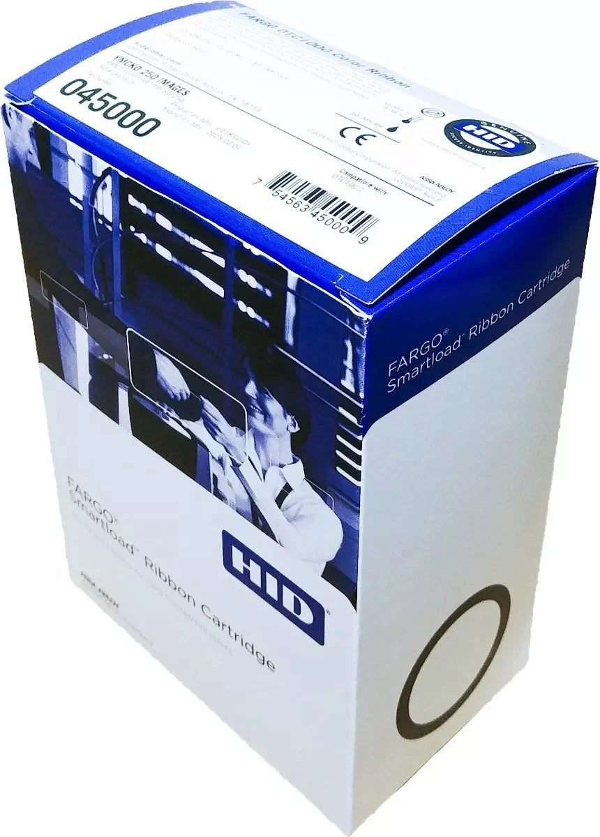HID FARGO DTC1250e YMCKO ribbon - cartridge detail