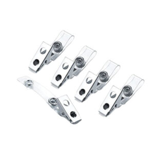 Access Card Badge Strap Clips - Pack of 50